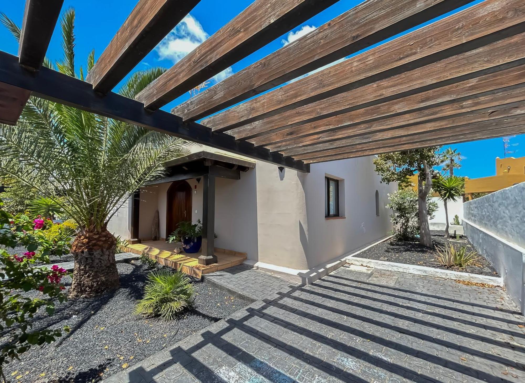 House Boho Palm With Private Heated Pool And Garden, 3 Bedrooms, Wi-Fi Corralejo Bagian luar foto