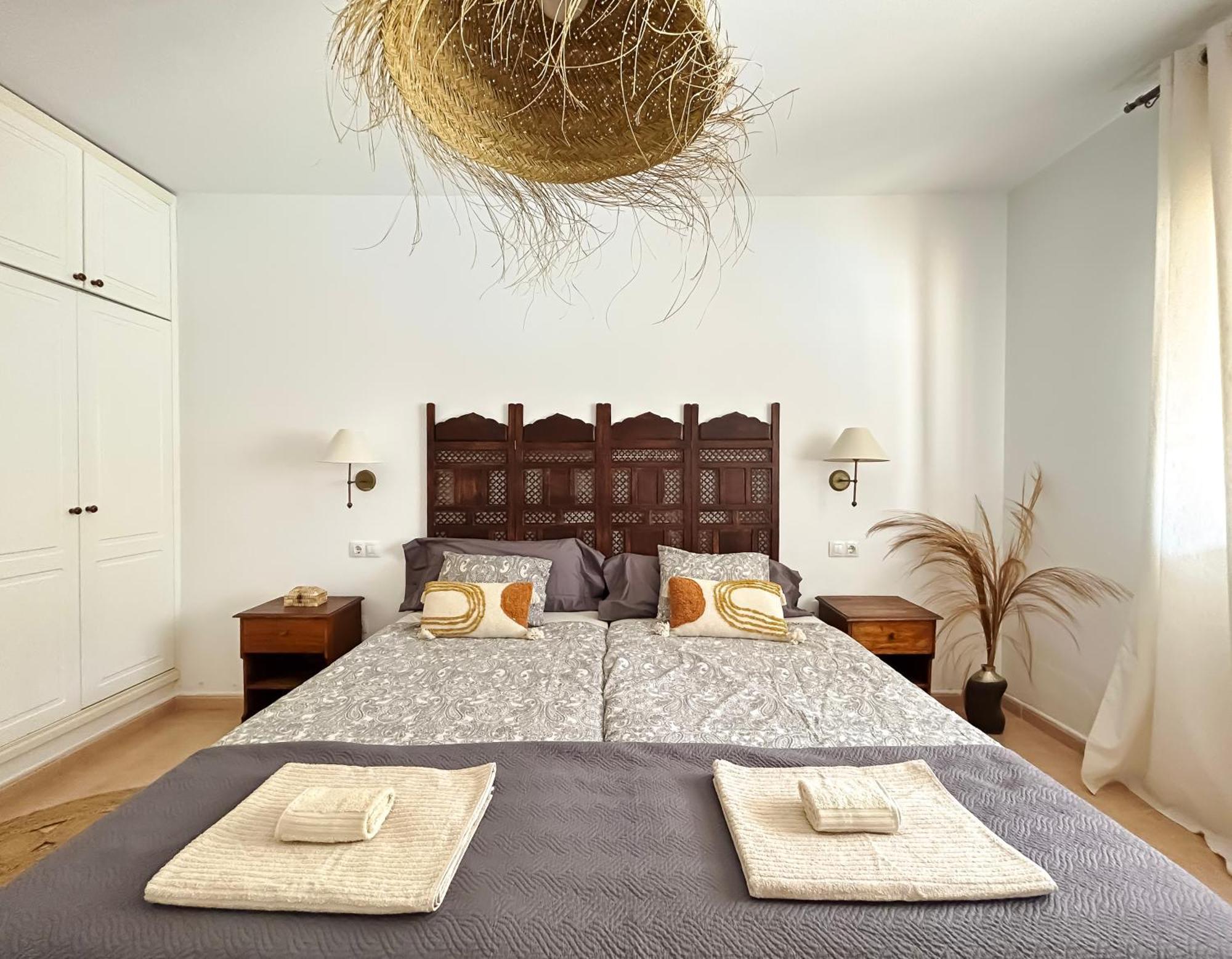 House Boho Palm With Private Heated Pool And Garden, 3 Bedrooms, Wi-Fi Corralejo Bagian luar foto